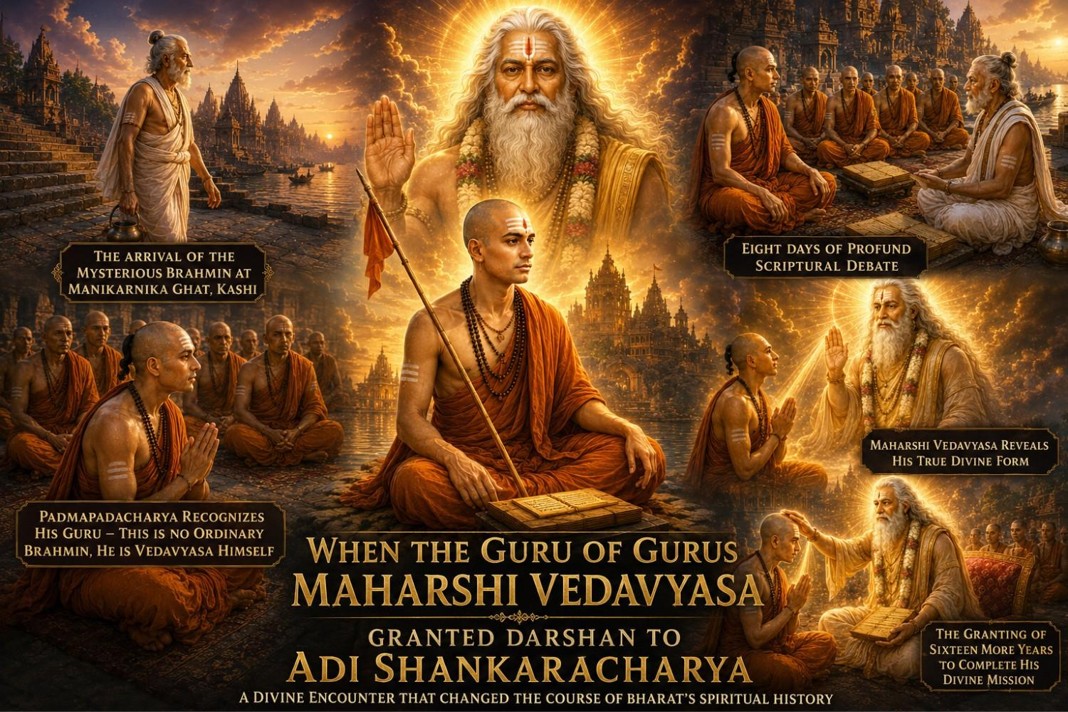Adi Shankaracharya: Appearance of Maharshi Veda Vyasa – Part 4