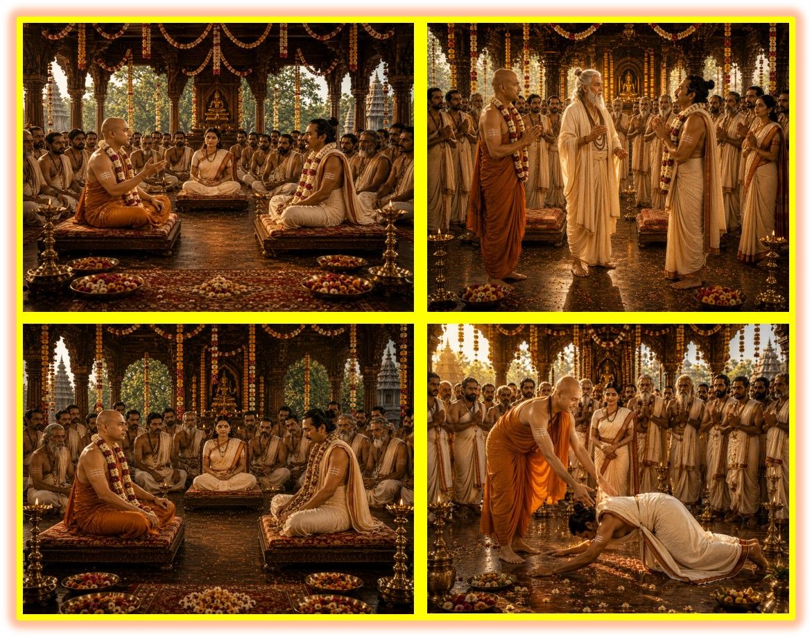 Adi Shankaracharya & Mandan Mishra: The Epic Shastrartha That Re-established Sanatana Dharma Core Principles – Part 7