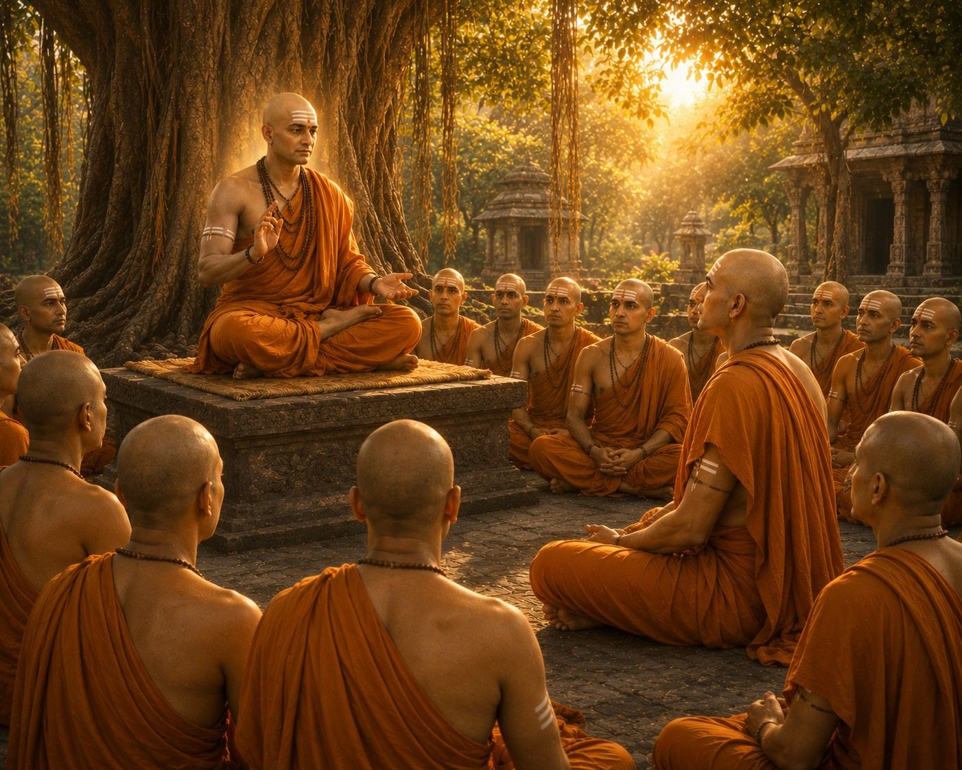 Adi Shankaracharya – Part 9: Is Moksha Possible Through Rituals alone? Shri Mandan Mishra’s Sanyas & “TatvamAsi” Secret